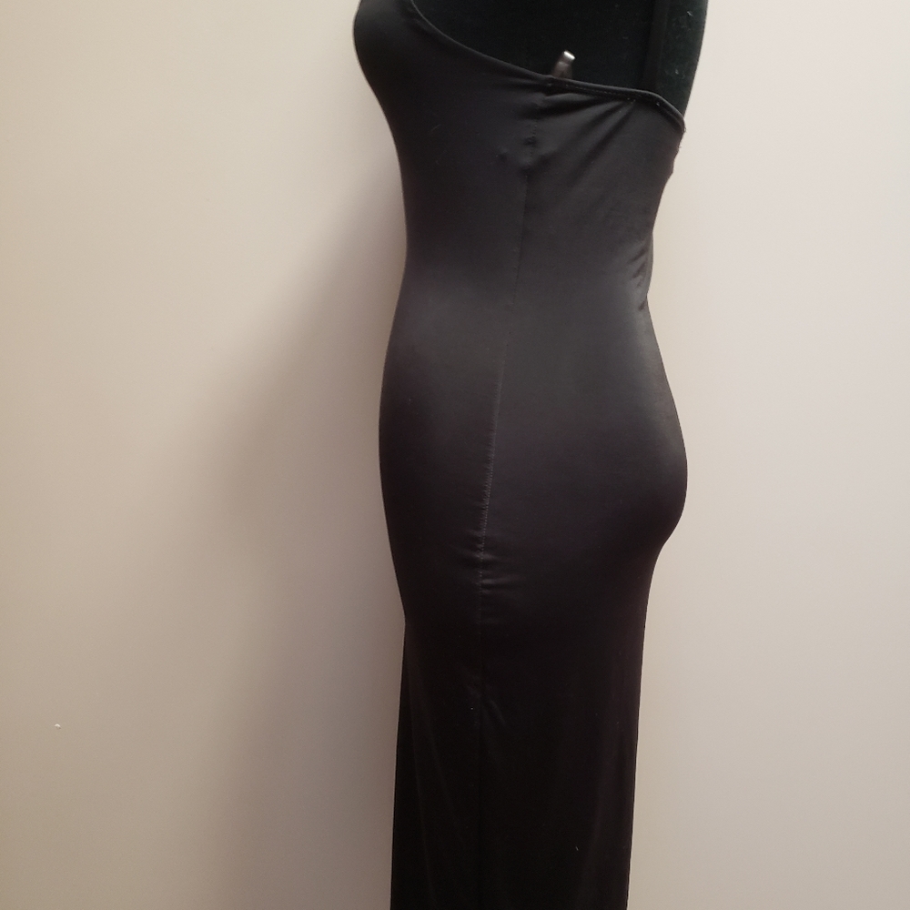 Love J Spaghetti Strap Sheath Dress Black Size Small - Picture 4 of 5